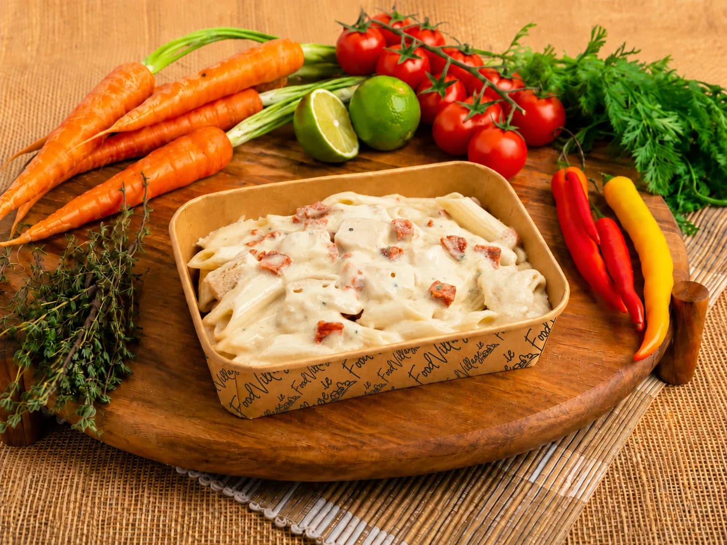 Chicken chorizo pasta