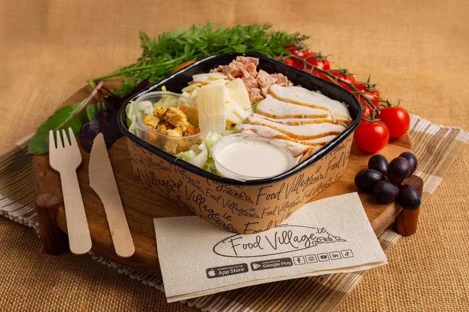 Chicken Caesar salad