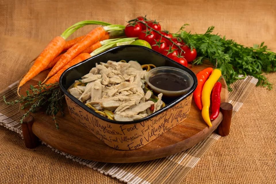 Hoisin duck noodles