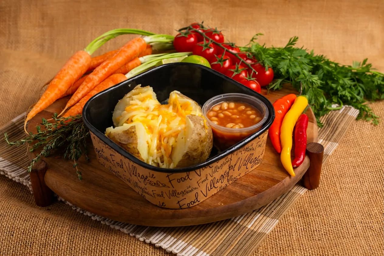 Loaded jacket potato